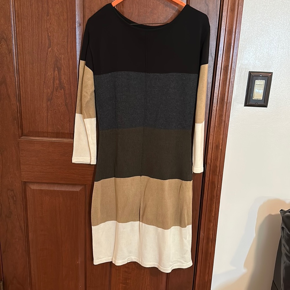 Colorblock knit dress - Calvin Klein